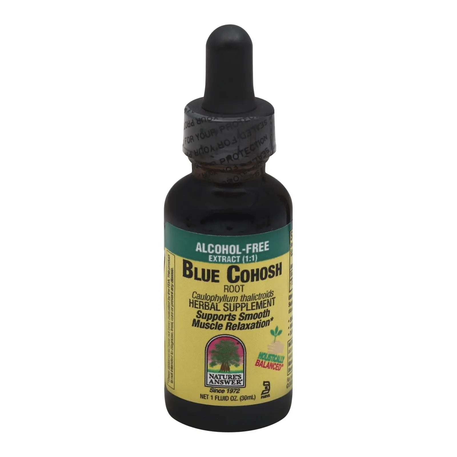 Nature's Answer - Blue Cohosh Root Alcohol Free - 1 Fl Oz Nature's Answer