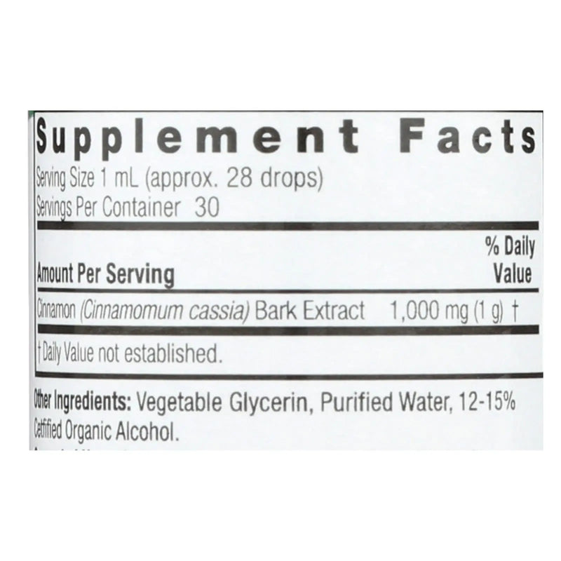 Nature's Answer - Cinnamon Bark - 1 Fl Oz Nature's Answer