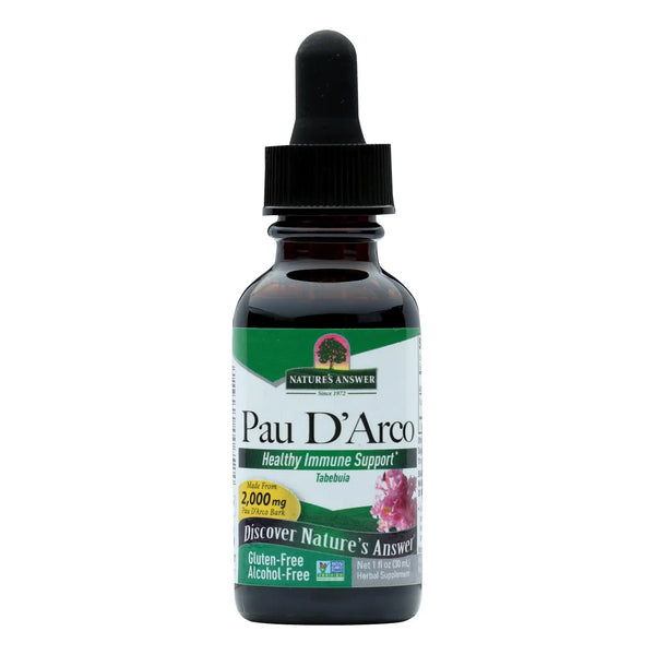 Nature's Answer - Pau D'arco Inner Bark Alcohol Free - 1 Fl Oz Nature's Answer