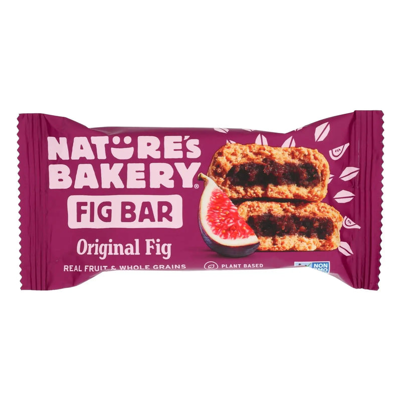 Nature's Bakery Stone Ground Whole Wheat Fig Bar - Original - Case Of 12 - 2 Oz. Nature's Bakery
