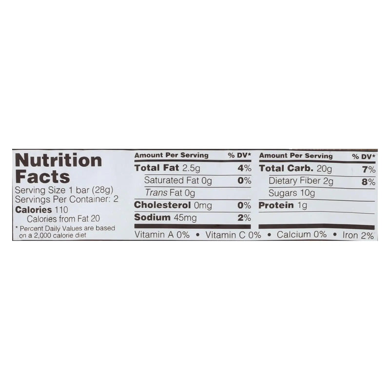 Nature's Bakery Stone Ground Whole Wheat Fig Bar - Raspberry - 2 Oz - Case Of 12 Nature's Bakery