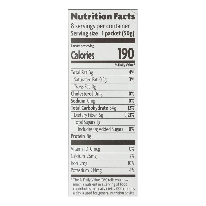 Nature's Path Organic Hot Oatmeal - Original - Case Of 6 - 14 Oz. Nature's Path