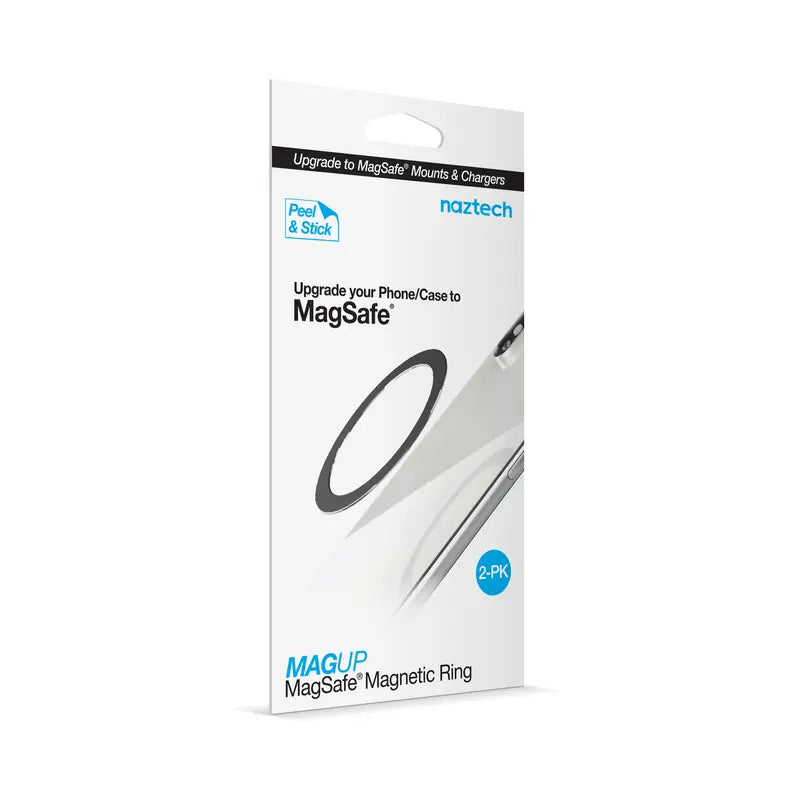Naztech MagUP MagSafe Magnetic Ring 2-Pack Hypercel