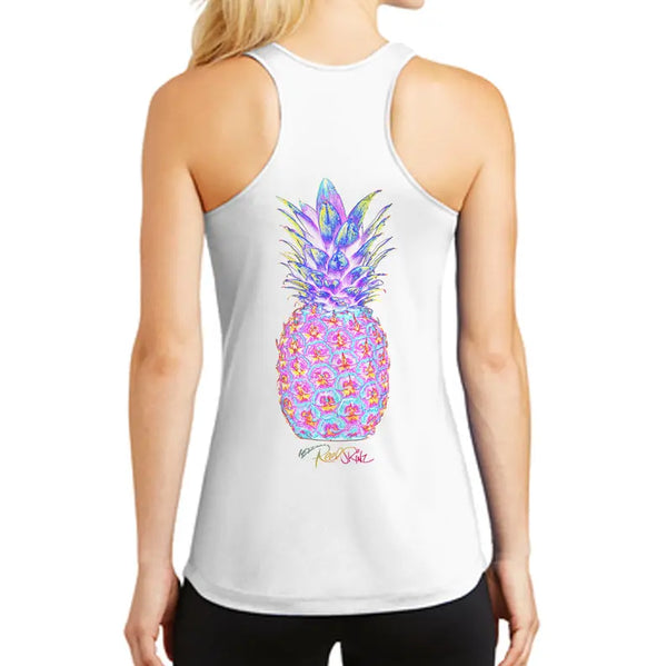 Neon Pineapple Tank ReelSkinzz