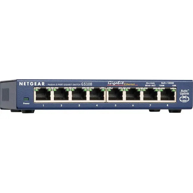 Netgear ProSafe GS108 Ethernet Switch Netgear, Inc