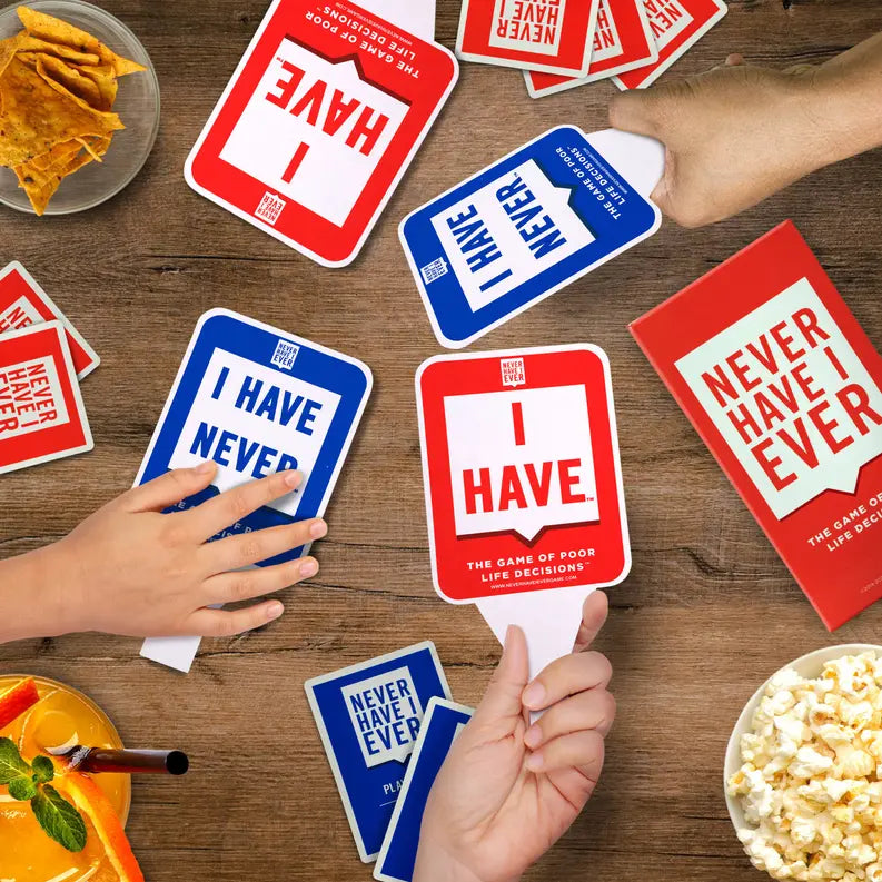 Never I Have Ever Paddles, Set of 10 Ideas Never Implemented