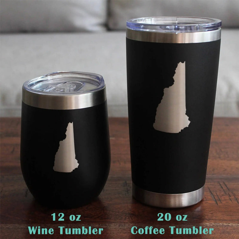 New Hampshire Pint Glass for Beer - Granite Staters Gifts Bevvee