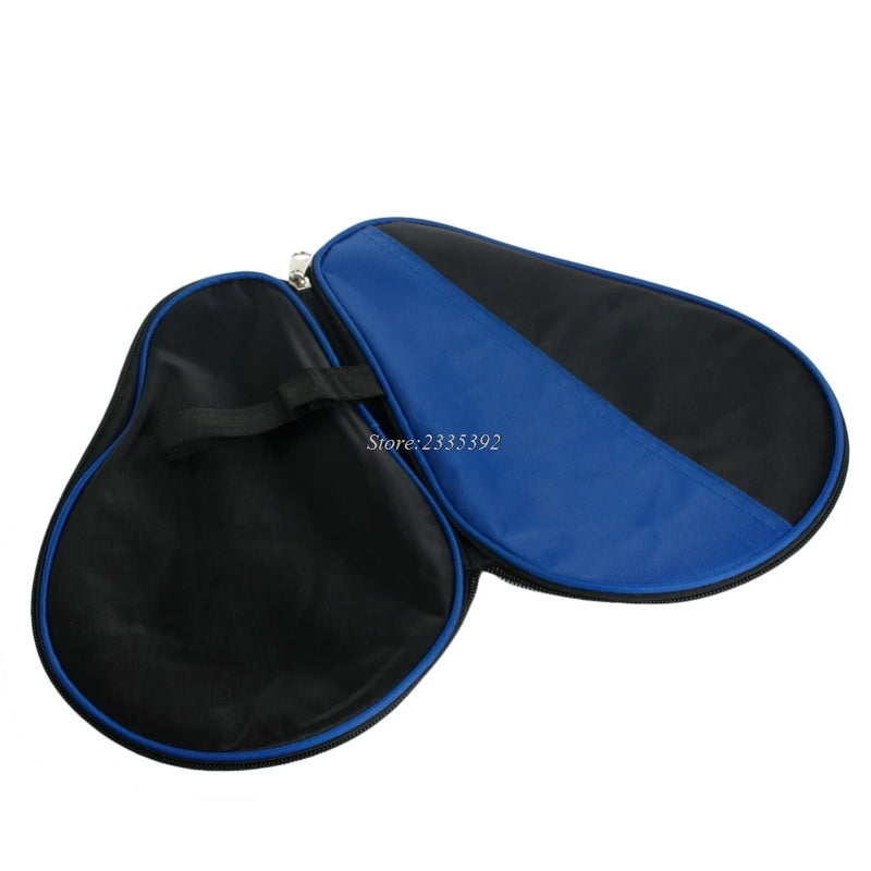 New Portable Waterproof Table Tennis Racket Case Bag For 2 Ping Pong Paddle Bat