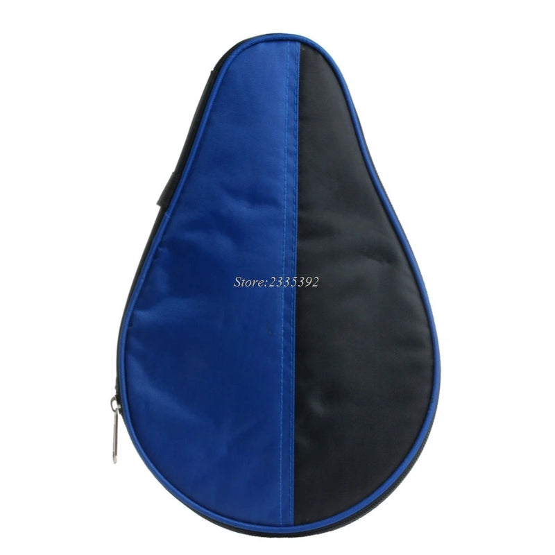 New Portable Waterproof Table Tennis Racket Case Bag For 2 Ping Pong Paddle Bat