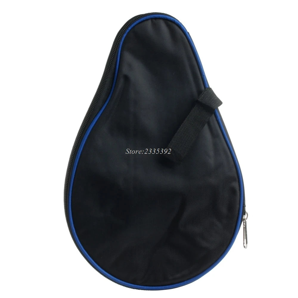 New Portable Waterproof Table Tennis Racket Case Bag For 2 Ping Pong Paddle Bat
