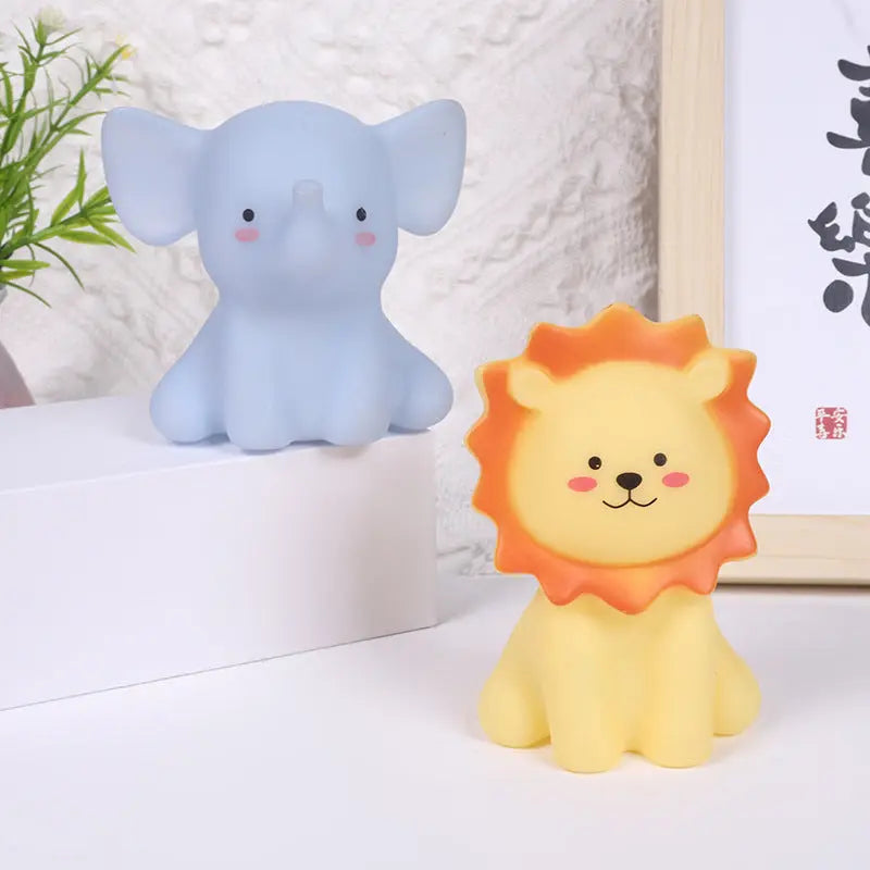 New cartoon little lion night light baby elephant shape stall supply toys LED children's bedside lamp small gifts GreatEagleInc