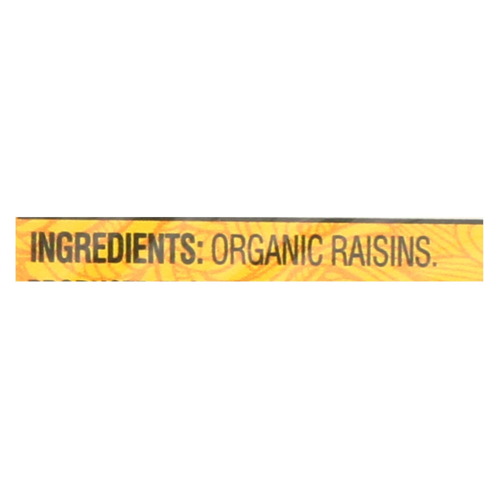 Newman's Own Organics Raisins  - Case Of 12 - 6/1.0 Oz Newman's Own Organics