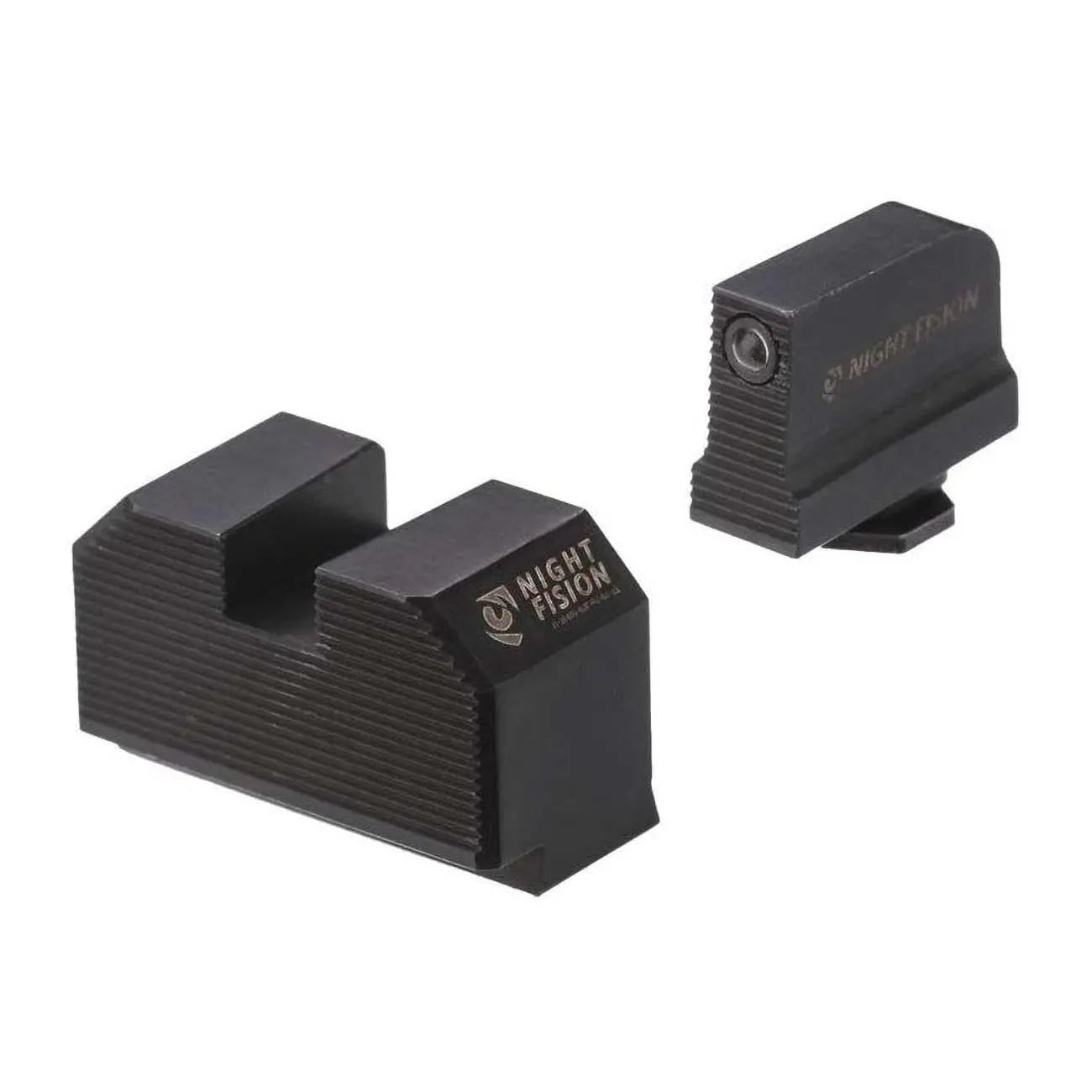 Night Fision Optic Height Fiber Optic Sight Set For Walther Pdp/ppq Blank Front/blank Rear NIGHTFISION