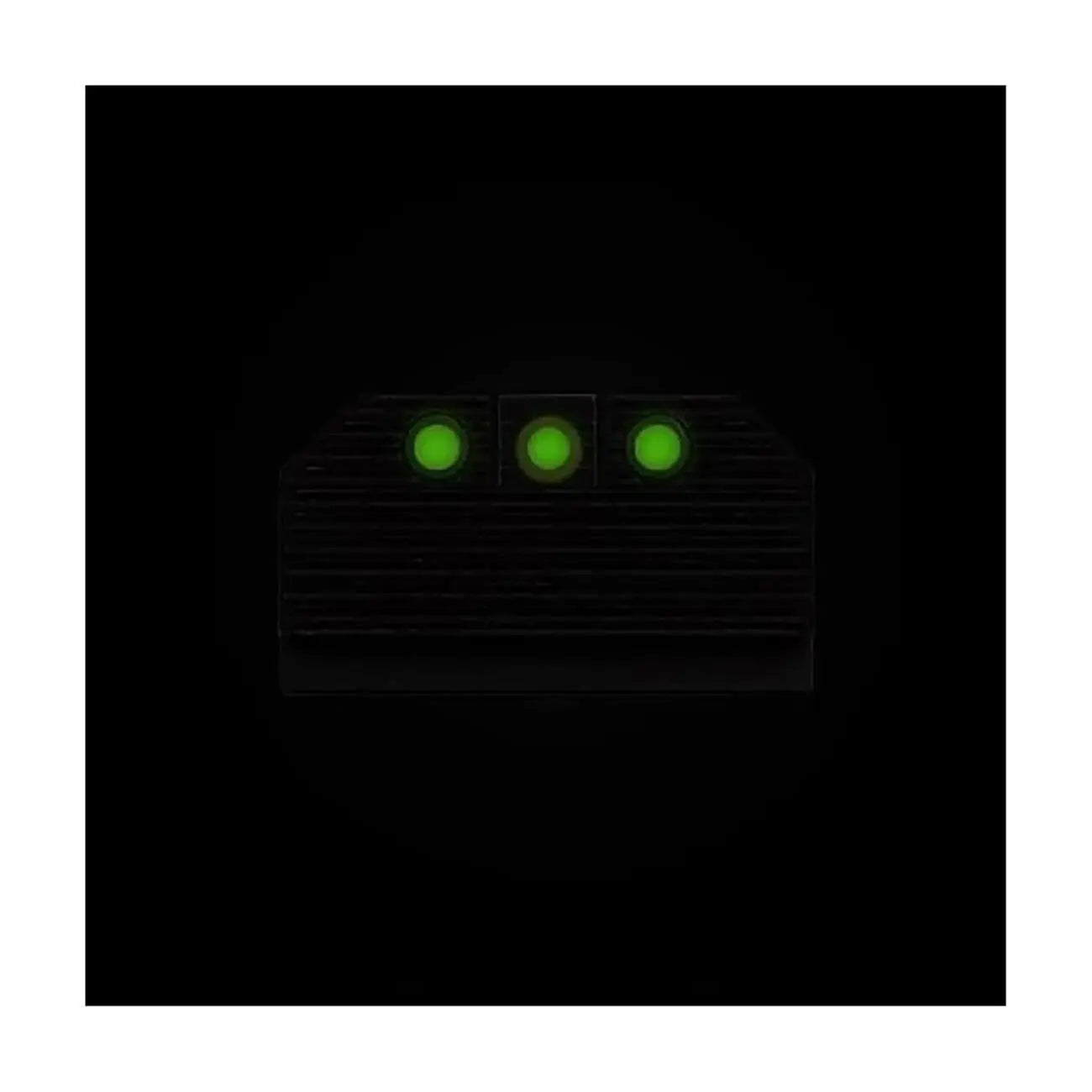 Night Fision Optic Height Sights For Sig Sauer P365/p320 Green Front/blacked Out Rear Sights NIGHTFISION