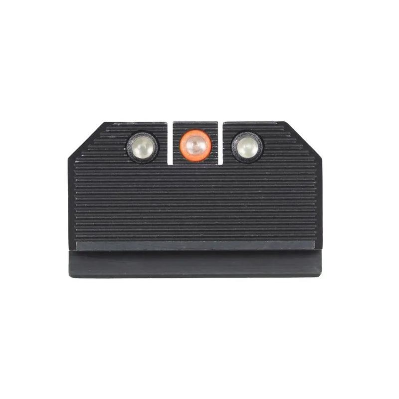 Night Fision Perfect Dot™ Night Sight Set – Optic Co-witness Height Orange Front/blank Square Rear NIGHTFISION