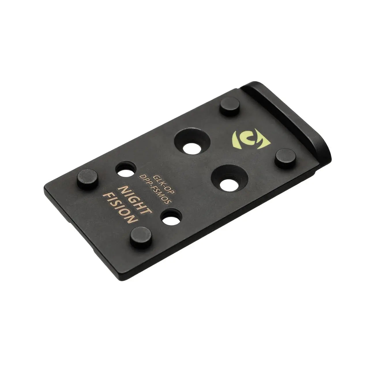 Night Fision Precision Optic Plate: Glock Full Size Mos (19/17/47) To Dpp Footprint NIGHTFISION