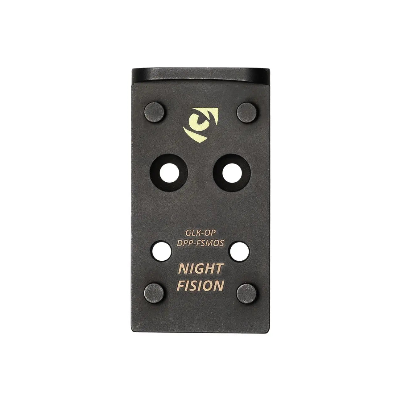 Night Fision Precision Optic Plate: Glock Full Size Mos (19/17/47) To Dpp Footprint NIGHTFISION