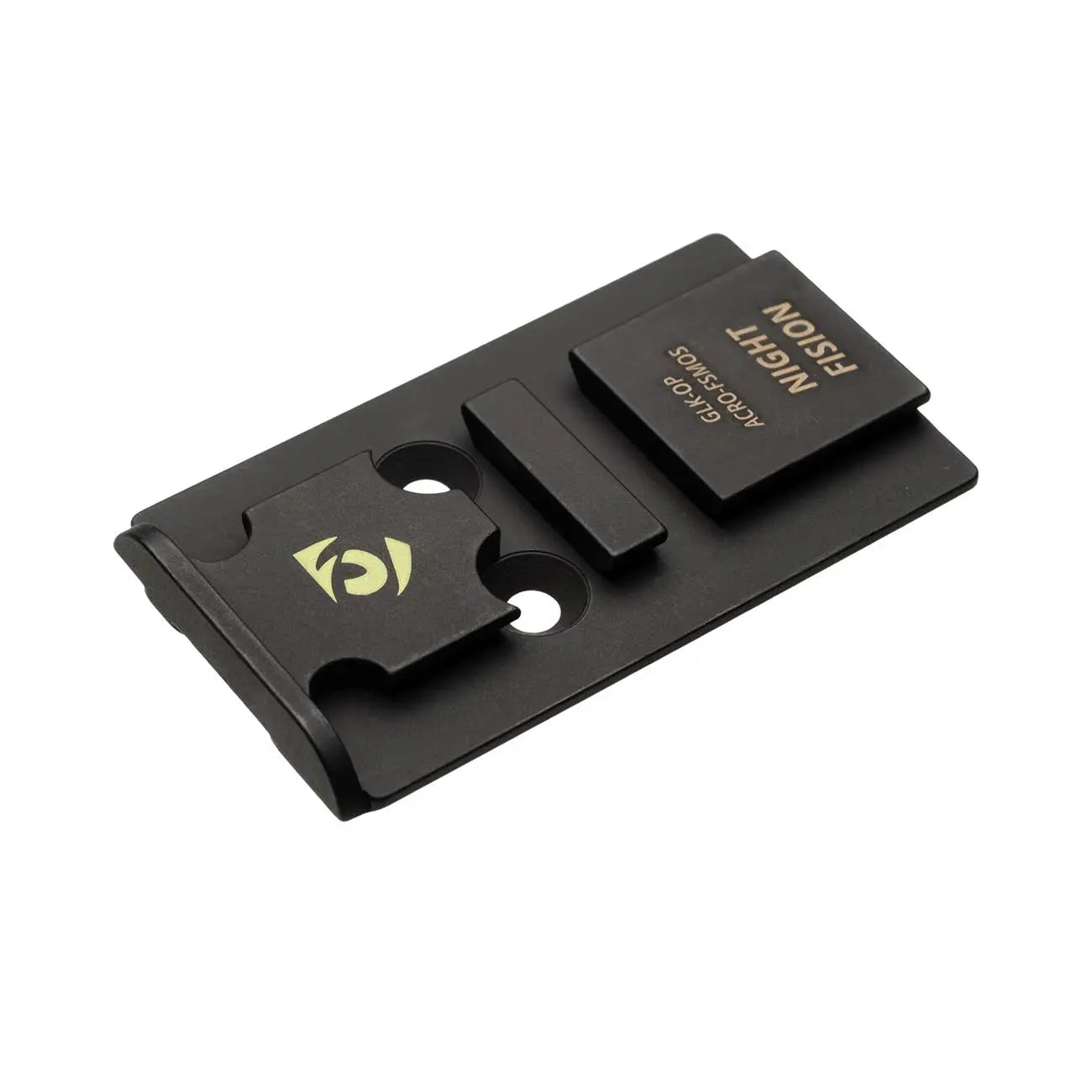 Night Fision Precision Optic Plate: Glock Mos (19/17/47) To Acro P-2 Footprint NIGHTFISION