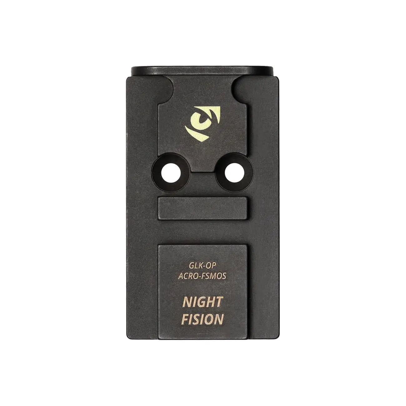 Night Fision Precision Optic Plate: Glock Mos (19/17/47) To Acro P-2 Footprint NIGHTFISION