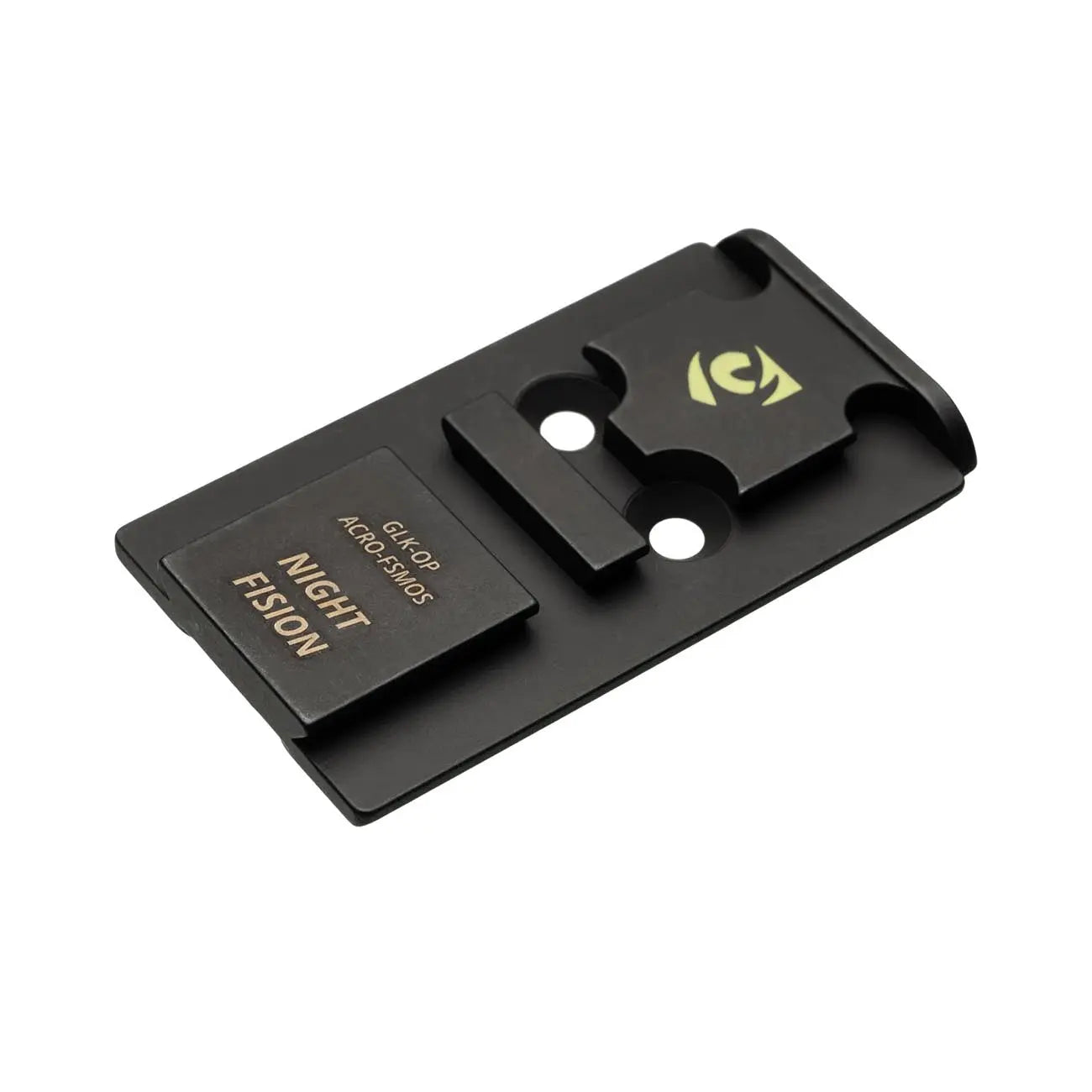 Night Fision Precision Optic Plate: Glock Mos (19/17/47) To Acro P-2 Footprint NIGHTFISION