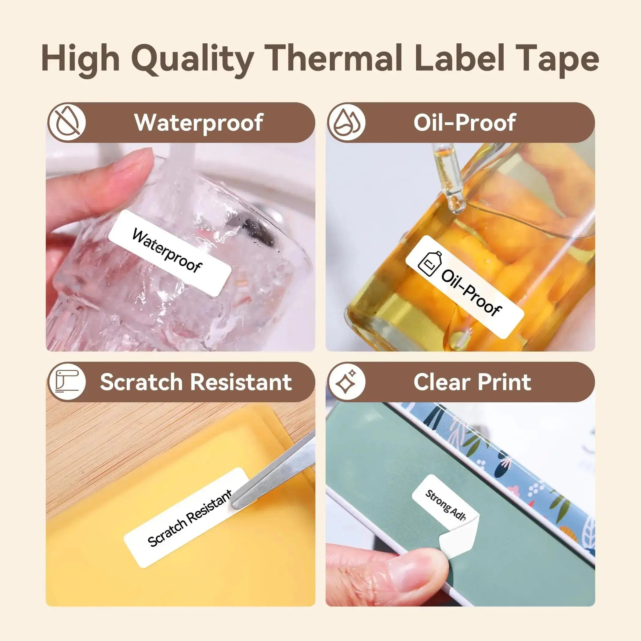 Niimbot D110 Label Printer Bluetooth Mini Adhesive Portable Smart Label Maker UV Without Ink For Office School Labeling Machine GreatEagleInc