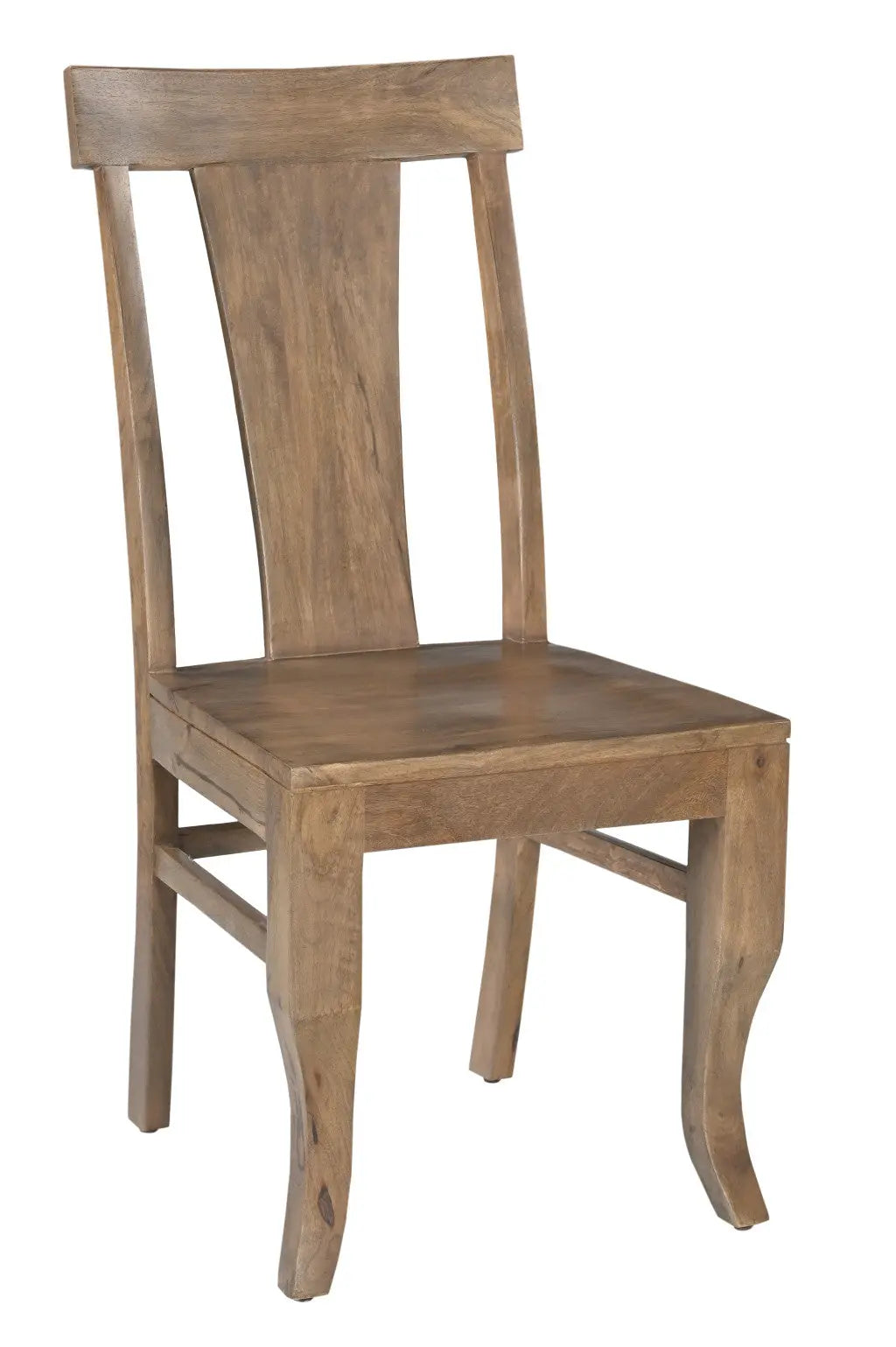 Nine Piece Brown Solid Wood Dining Set with Eight Chairs Homeroots Kitchen & Dining