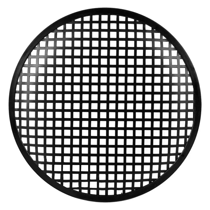 Nippon Black Plastic Waffle Grill: 10" (each) Nippon