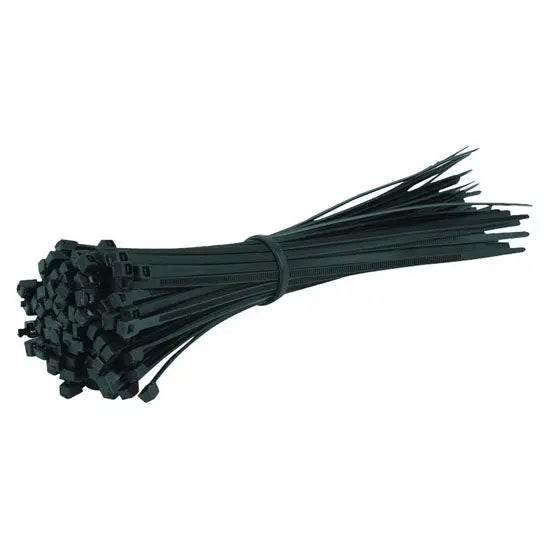 Nippon Nylon Wire Ties 14″ - Black (100 Count) Nippon