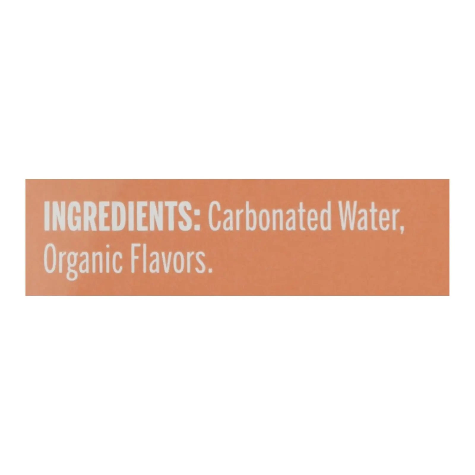 Nixie Sparkling Water - Sparkling Water Grapefruit - Case Of 3 - 8/12 Fz Nixie Sparkling Water
