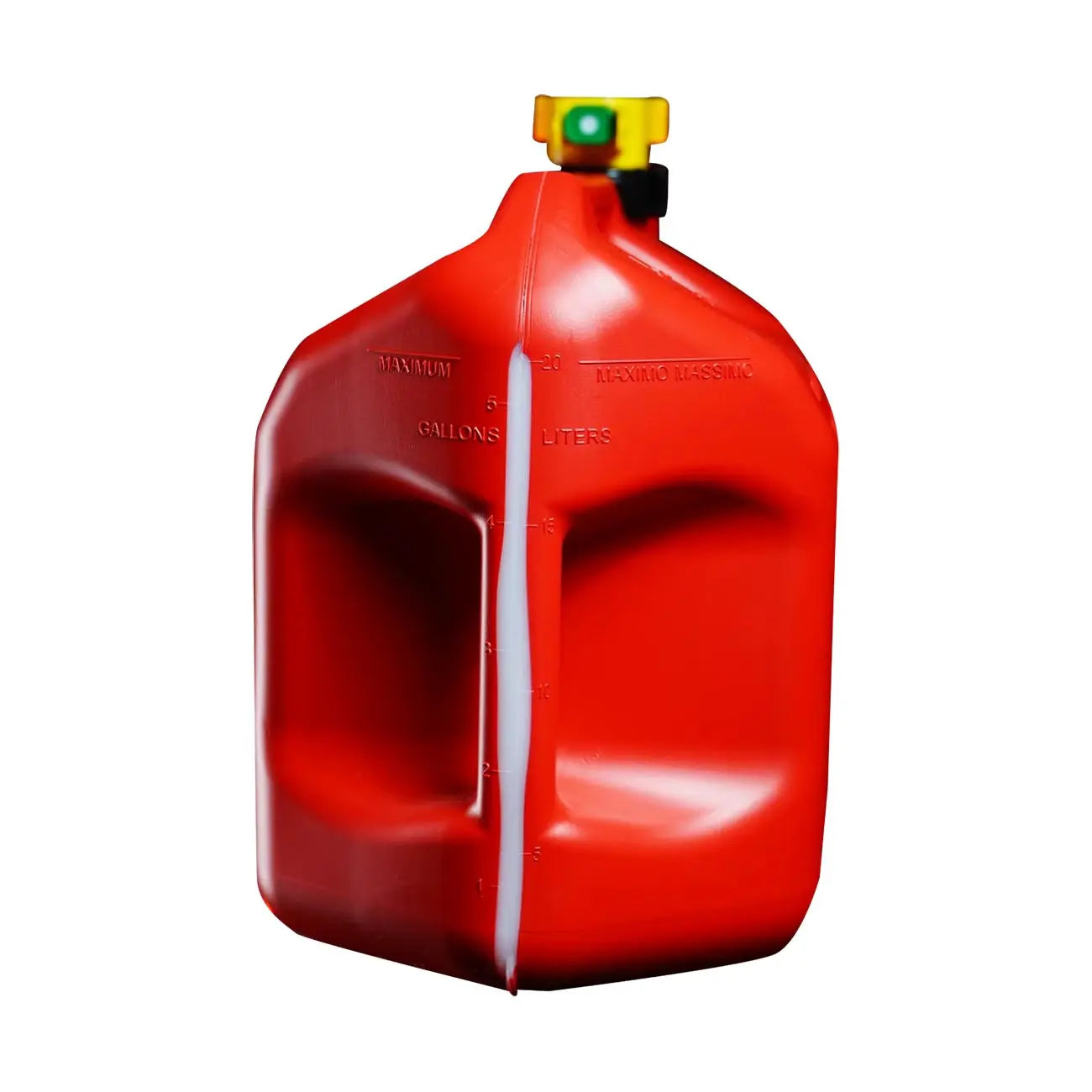 No-spill 5-gallon Gas Can Red With Viewstripe Pro Stripe NOSPILL