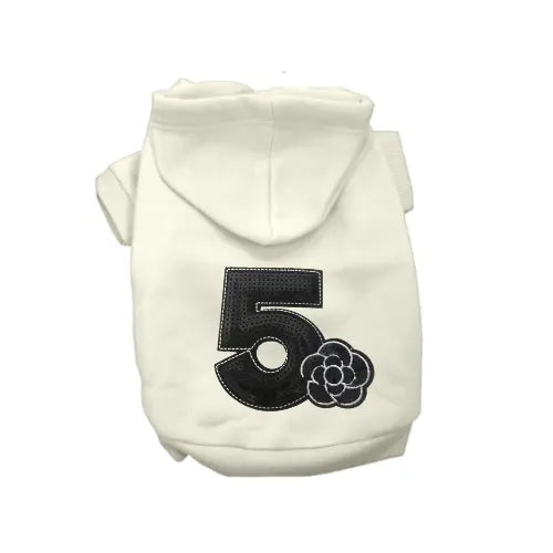 No. 5 Camellia Hoodie Bark Fifth Avenue