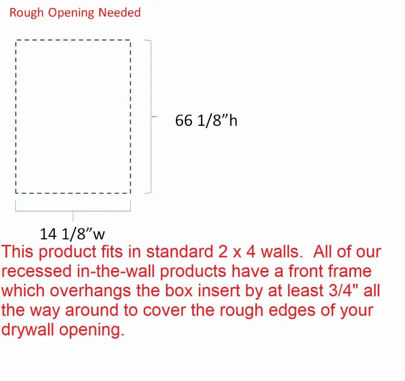 Nokomis Recessed Niche WG Wood Products, LLC