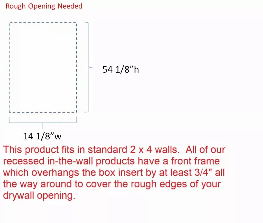 Nokomis Recessed Niche WG Wood Products, LLC