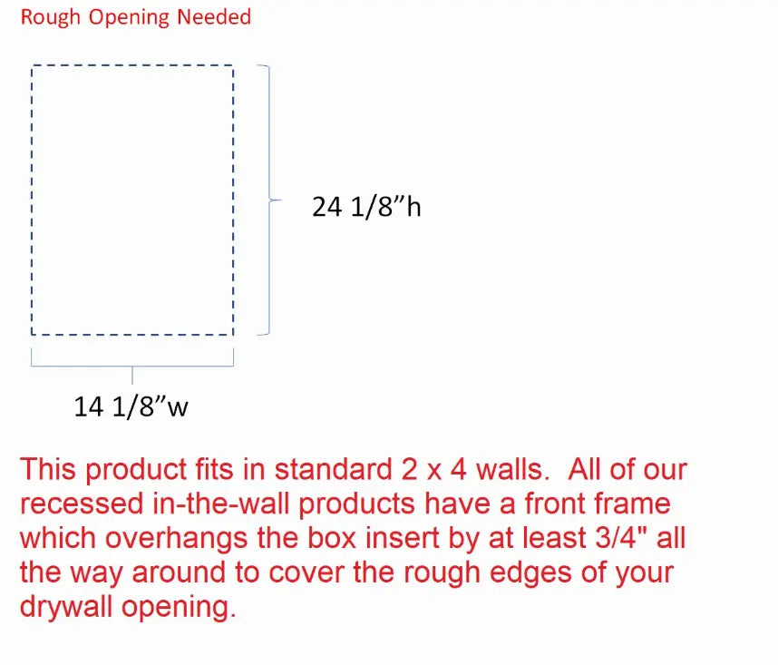 Nokomis Recessed Niche WG Wood Products, LLC