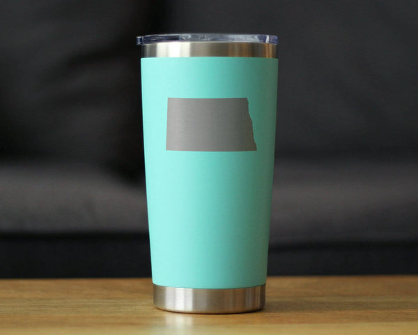 North Dakota Insulated Travel Tumbler - North Dakotan Gifts Bevvee