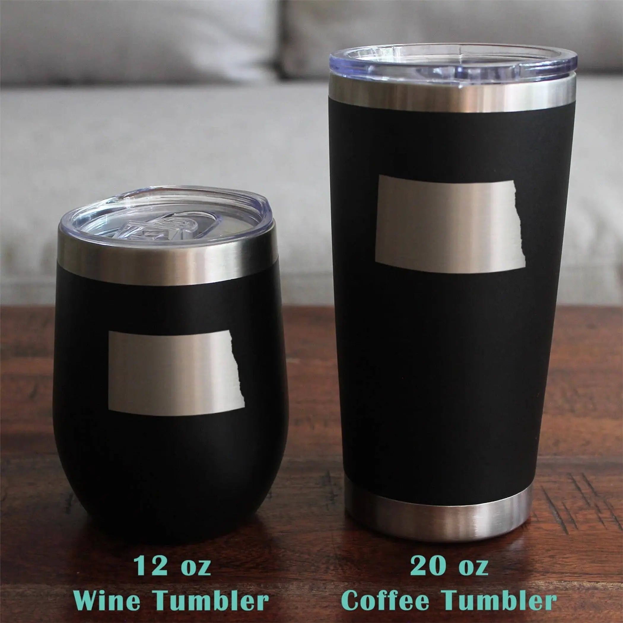 North Dakota Insulated Travel Tumbler - North Dakotan Gifts Bevvee
