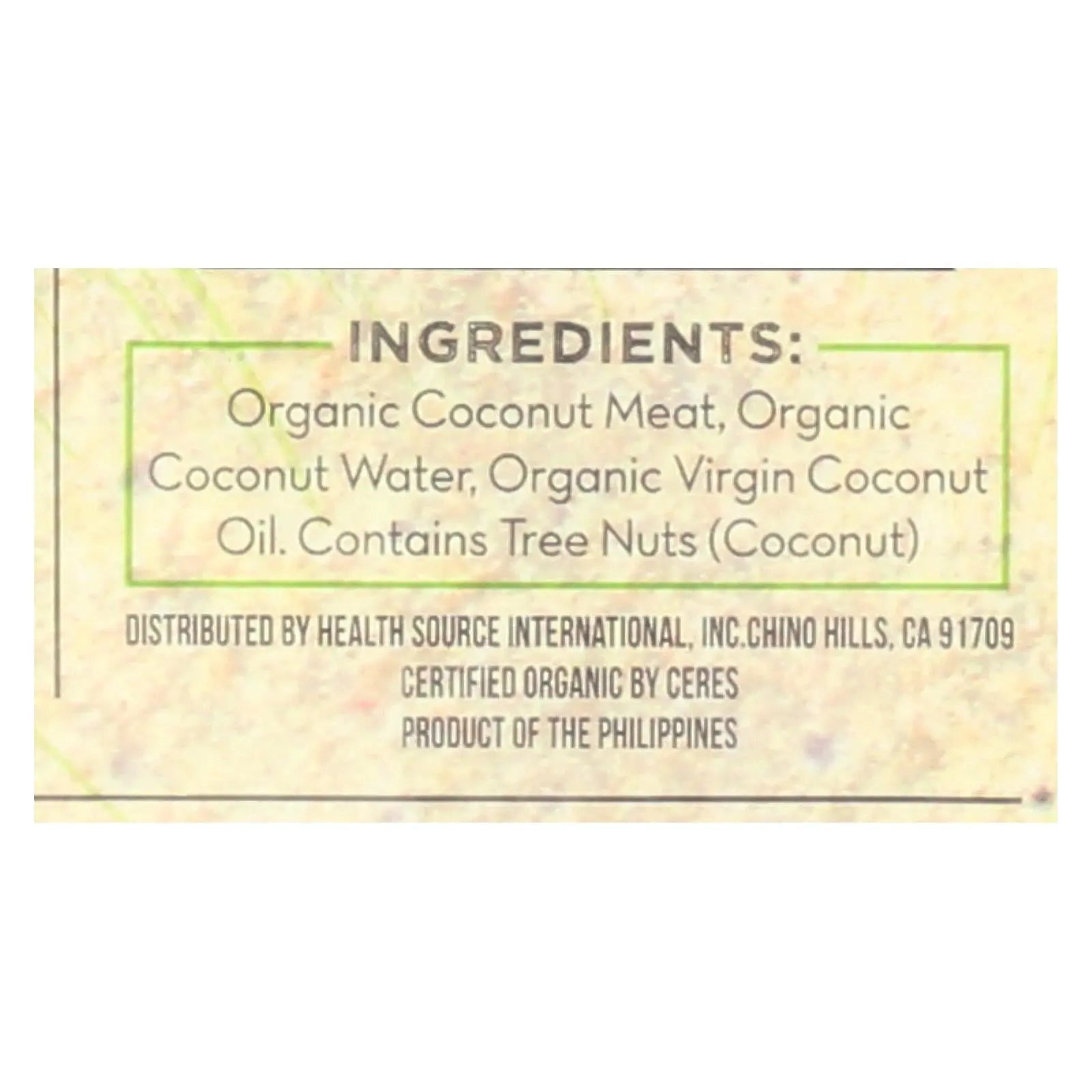 Nuco Original Organic Coconut Wraps  - Case Of 12 - 2.47 Oz Nuco
