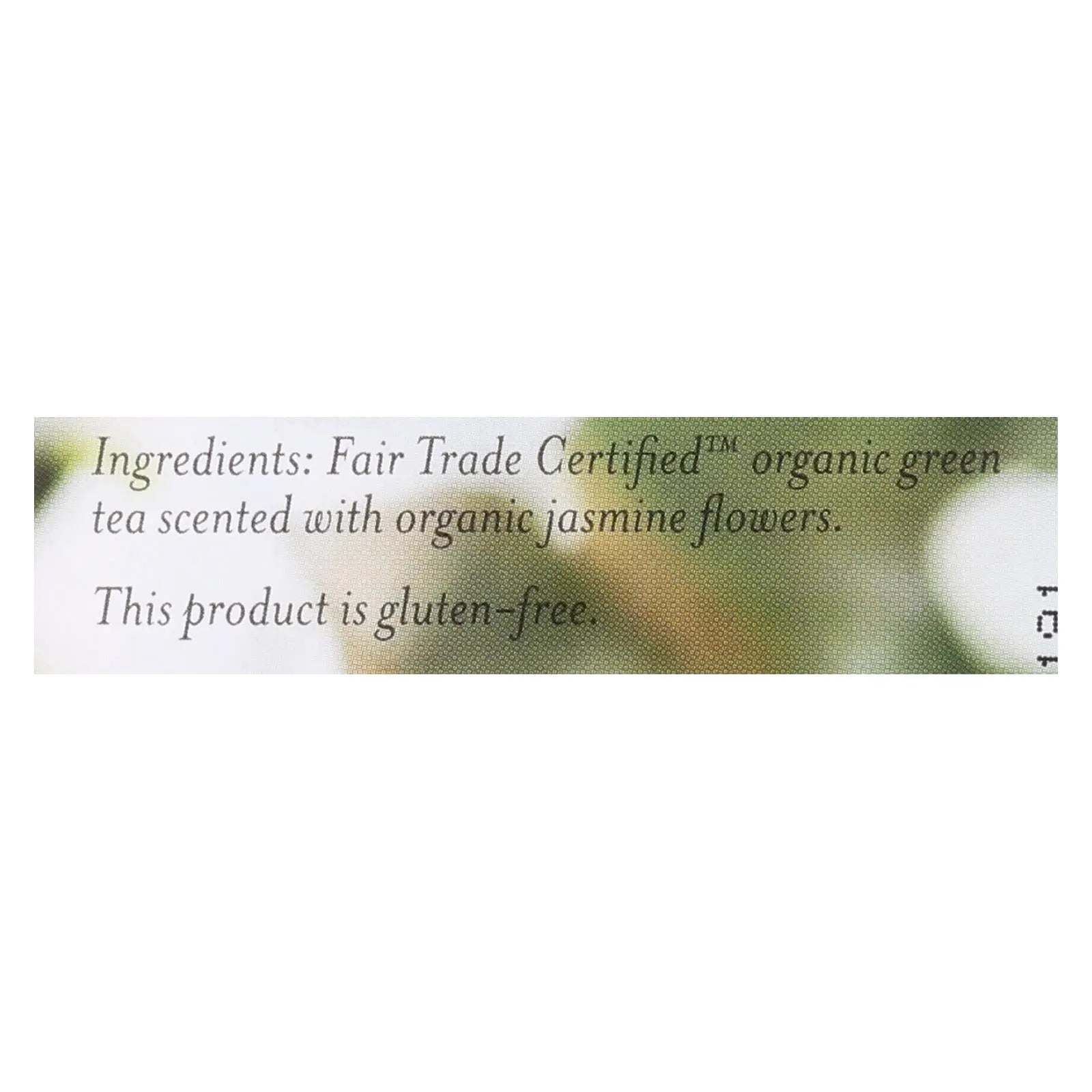 Numi Organic Tea Jasmine Green - 18 Tea Bags - Case Of 6 Numi Tea