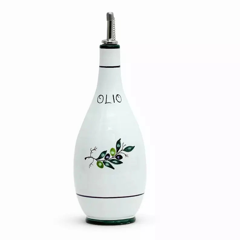 OLIVA Oil/Vinegar Bottle Artistica Italian Gallery