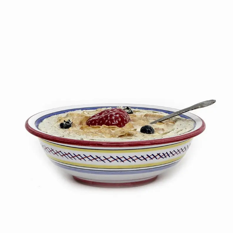 ORVIETO ROOSTER Salad/Cereal Bowl Artistica Italian Gallery