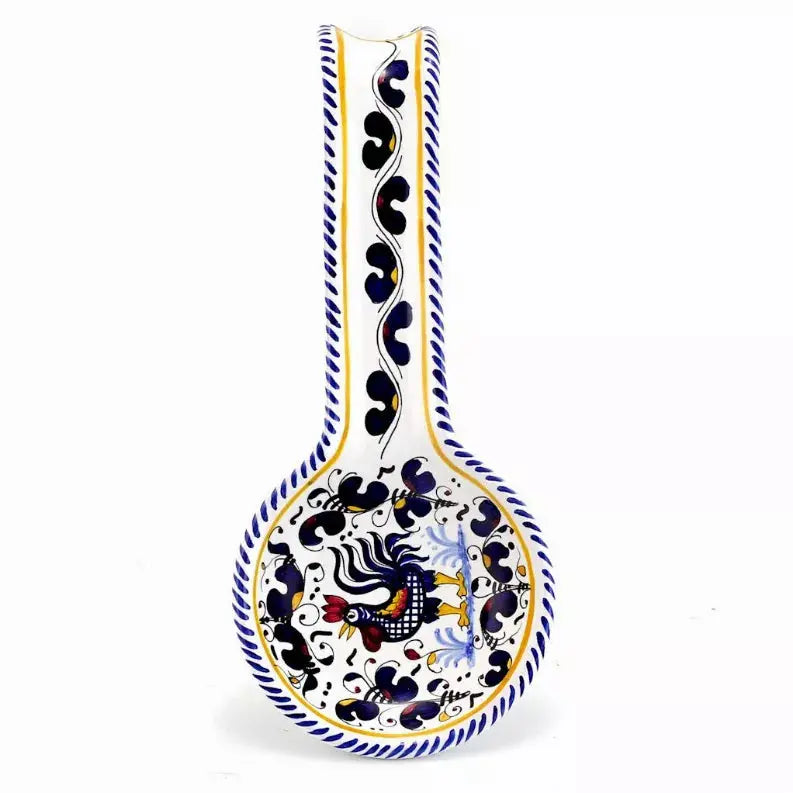ORVIETO ROOSTER: Spoon Rest Artistica Italian Gallery