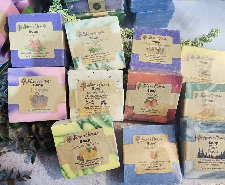 Oakmoss & Lavender Handcrafted Soap Natures Elements