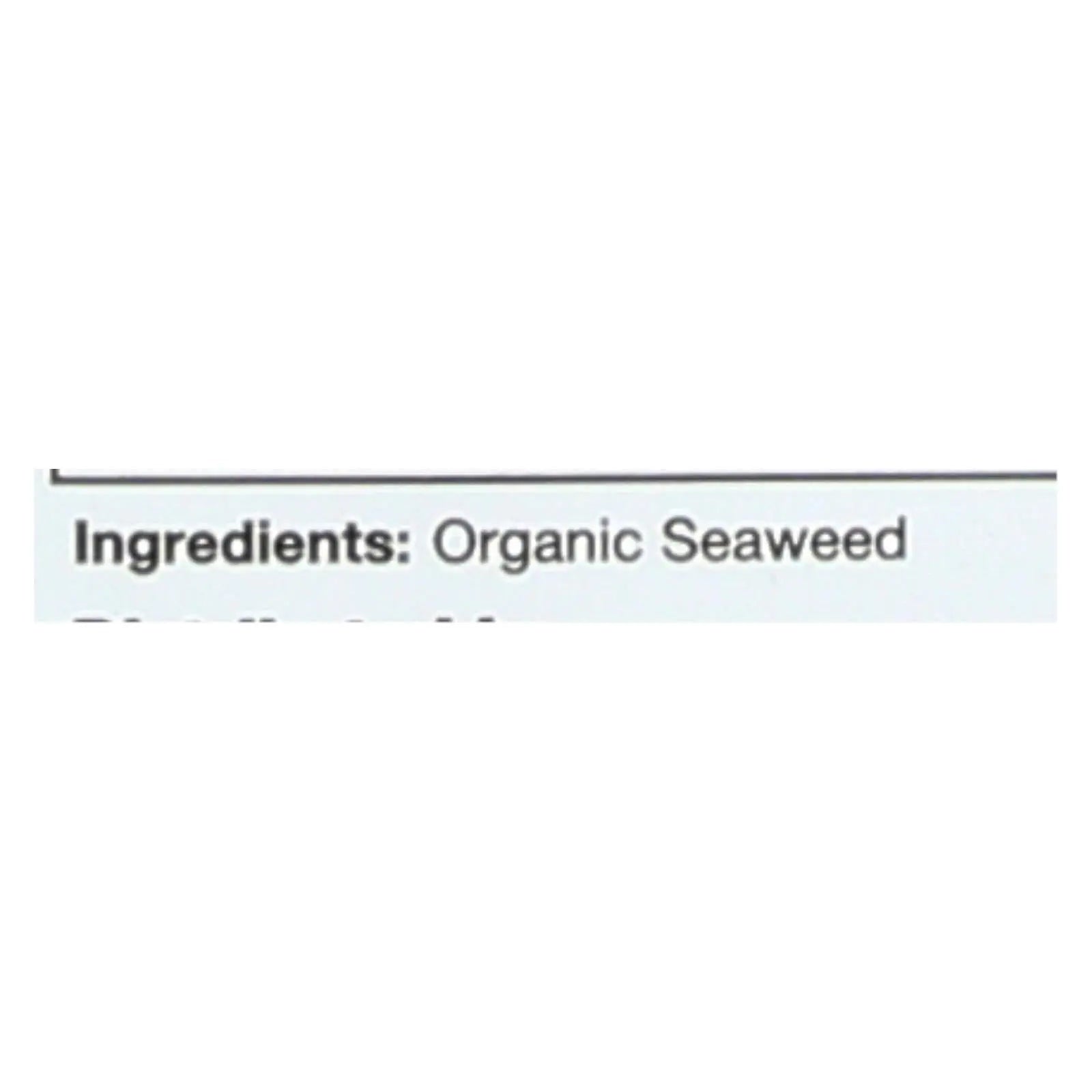 Ocean's Halo - Sushi Nori Organic - Case Of 12-1 Oz Ocean's Halo
