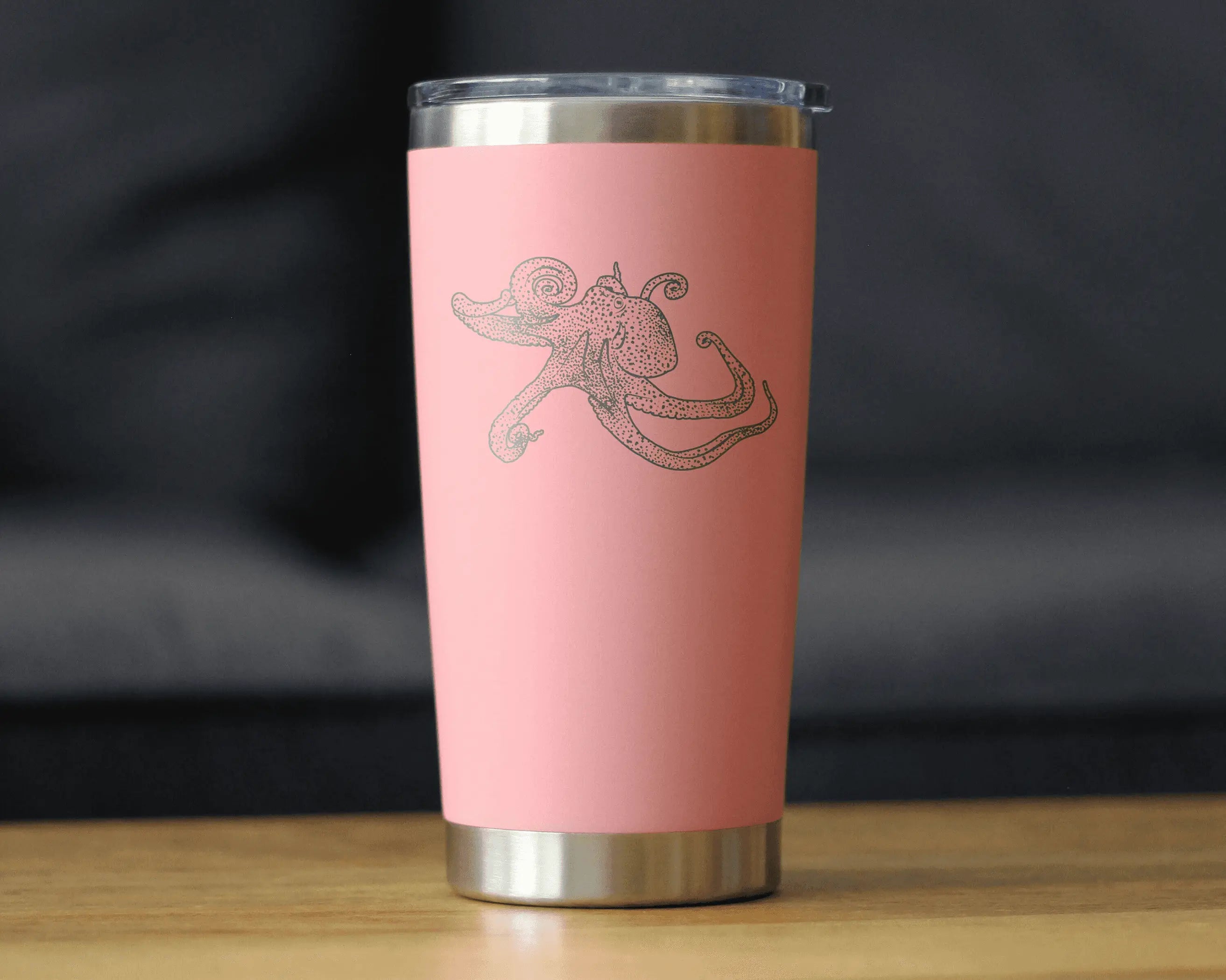 Octopus Insulated Travel Tumbler - Ocean Beach Gifts Bevvee