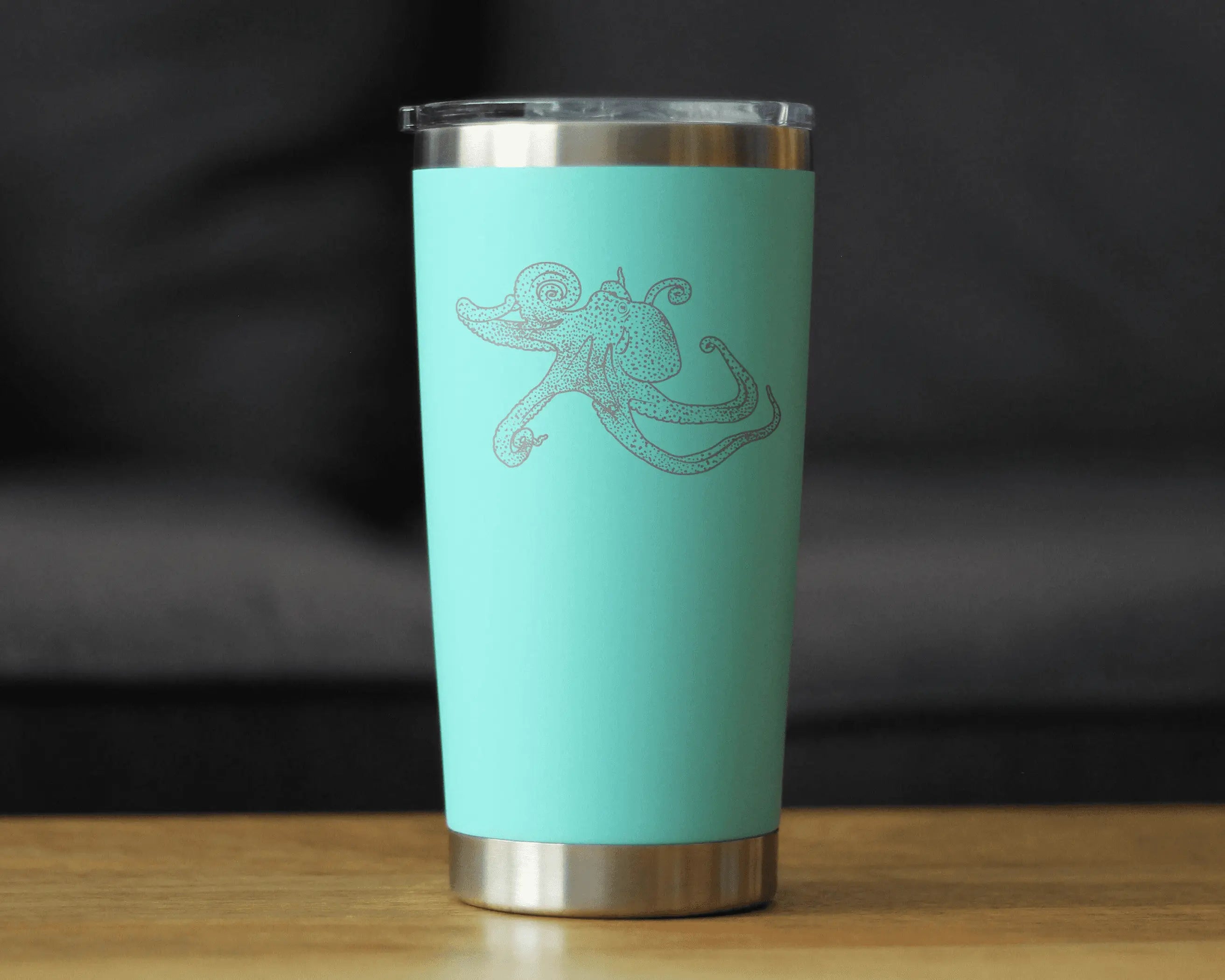 Octopus Insulated Travel Tumbler - Ocean Beach Gifts Bevvee