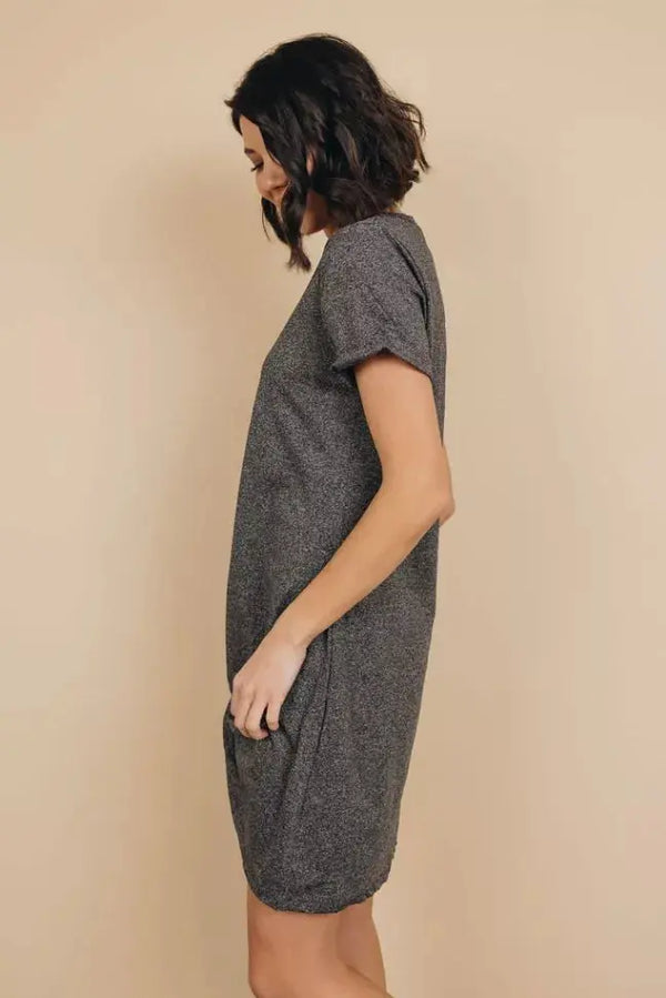 Odell Knotted Mini Dress Stay Warm in Style