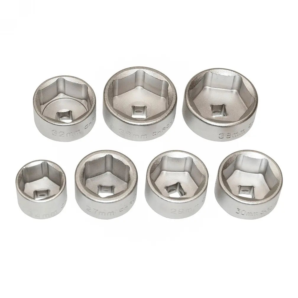 Oem Tools 27197 3/8 Inch Drive Oil Filter Removal Socket Set 7-piece OEM TOOLS
