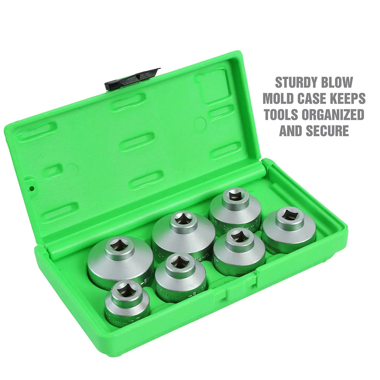Oem Tools 27197 3/8 Inch Drive Oil Filter Removal Socket Set 7-piece OEM TOOLS