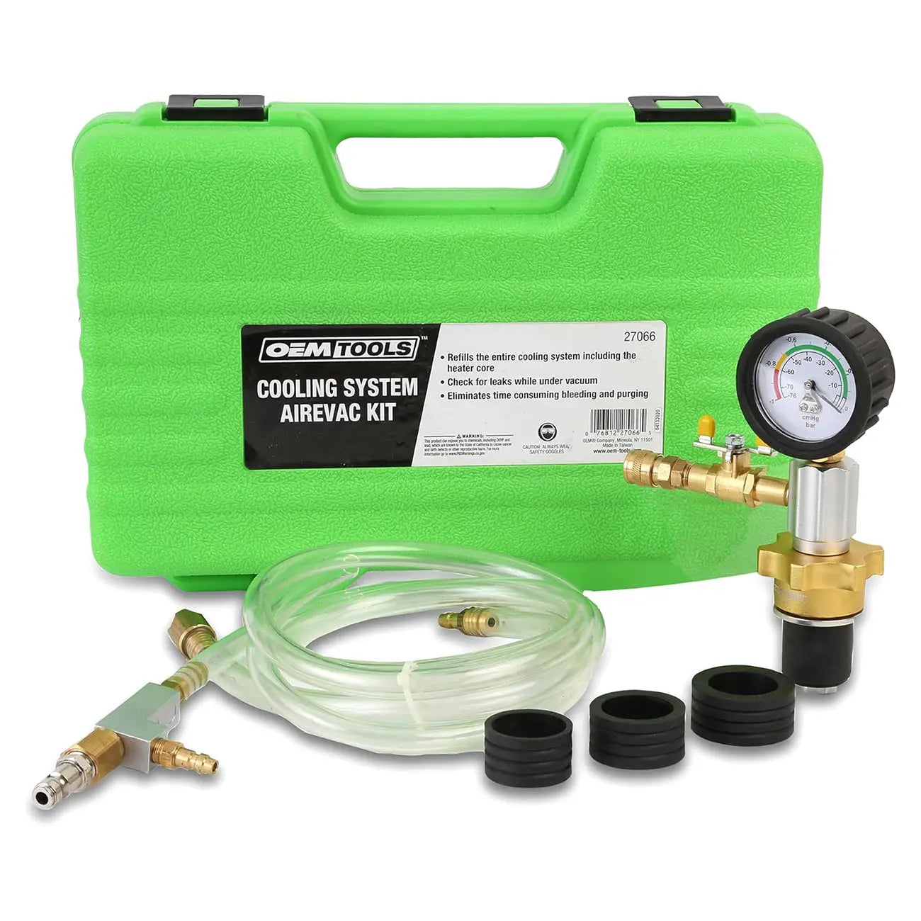 Oem Tools Cooling System Airevac Kit With (3) Adapters OEM TOOLS