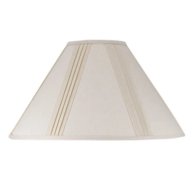 Off White Linen Pleated Empire Lamp Shade Homeroots Lighting